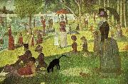 Georges Seurat parispromenad oil